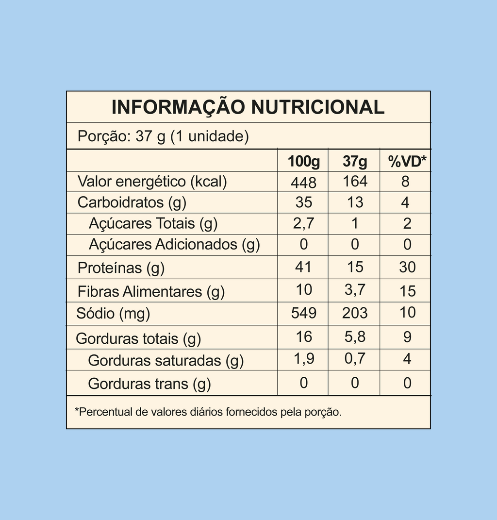 Zest Nápoles - Salgada & Proteica